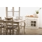 Buffet barocco bianco 1 porta SOFIA