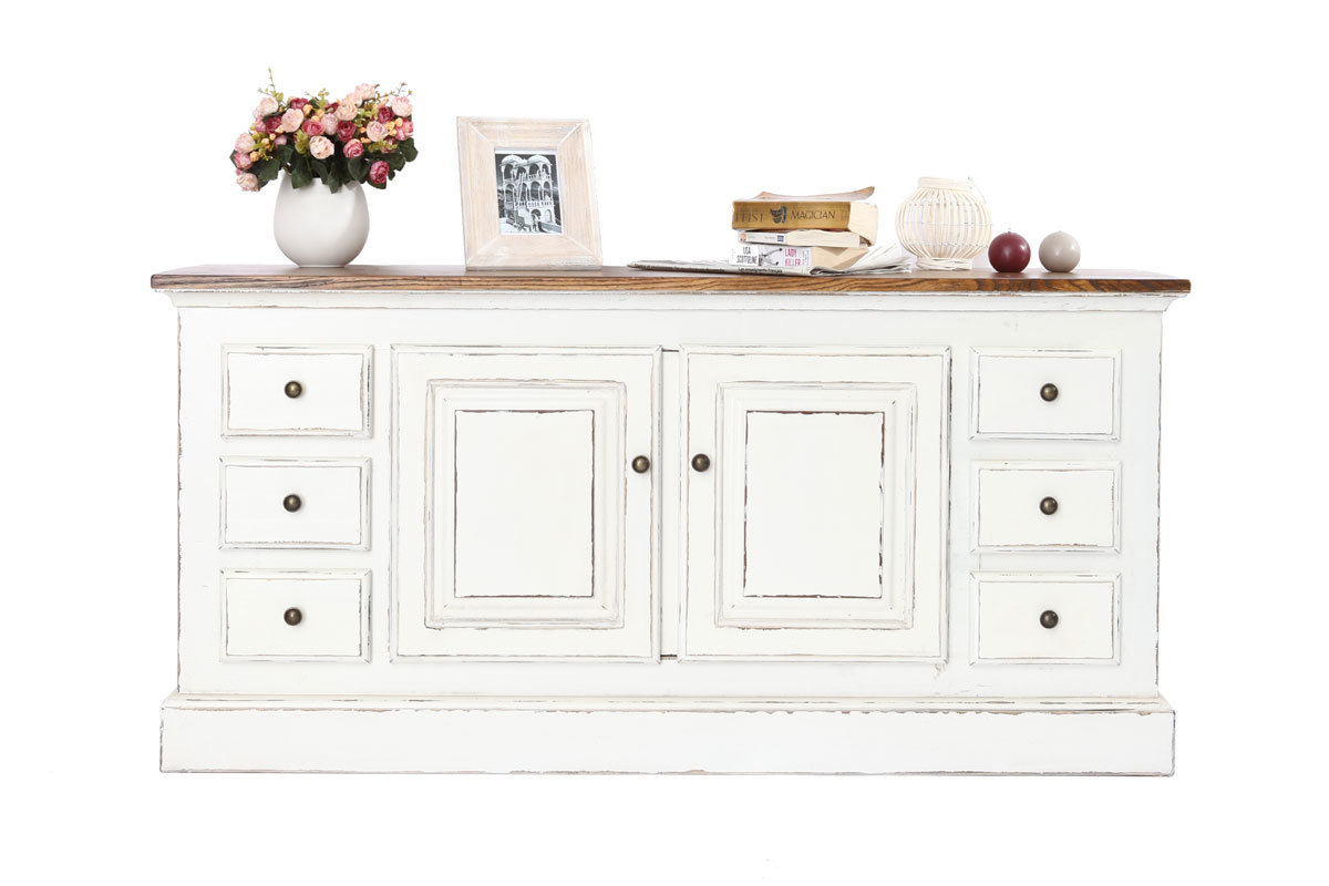 Buffet barocco bianco 2 porte SOFIA