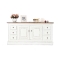 Buffet barocco bianco 2 porte SOFIA