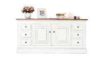Buffet barocco bianco 2 porte SOFIA