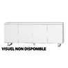 Buffet design LEA nero 4 ante image pub1