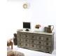 Buffet in legno 17 cassetti WINSTON