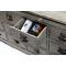 Buffet in legno 17 cassetti WINSTON