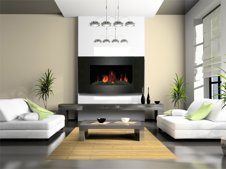 Caminetto decorativo design elettrico Venezia