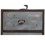 Cassettiera in legno e metallo stile industriale 3 cassetti TREVOR