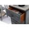 Cassettiera in legno e metallo stile industriale 3 cassetti TREVOR