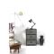 Cassettiera in legno e metallo stile industriale 3 cassetti TREVOR