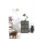Cassettiera in legno e metallo stile industriale 3 cassetti TREVOR