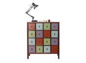 Cassettiera  in legno  MOSAICA