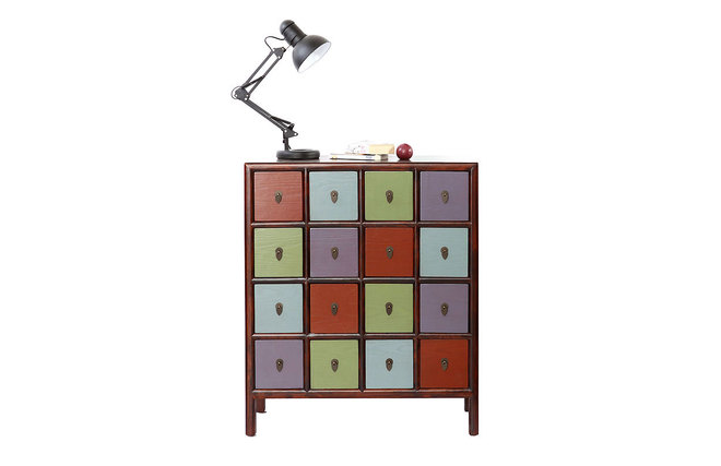 Cassettiera  in legno  MOSAICA