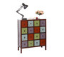 Cassettiera  in legno  MOSAICA