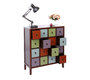 Cassettiera  in legno  MOSAICA