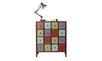 Cassettiera  in legno  MOSAICA