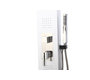 Colonna doccia idromassaggio colore bianco  TRENDY