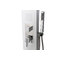 Colonna doccia idromassaggio colore bianco  TRENDY