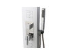 Colonna doccia idromassaggio colore bianco  TRENDY
