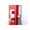 Colonna doccia idromassaggio colore rosso  TRENDY