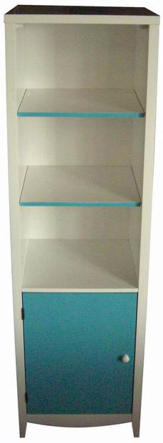 Colonna / mobile bagno TROPIC - colore blu laguna