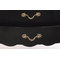 Com&oacute; 3 cassetti LUISA� colore nero