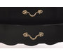 Com&oacute; 3 cassetti LUISA� colore nero