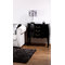 Com&oacute; 3 cassetti LUISA� colore nero