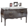 Com&oacute; / console LUISA 2 cassetti � colore nero