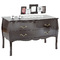 Com&oacute; / console LUISA 2 cassetti � colore nero