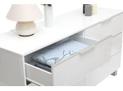 Como design laccato bianco  HALIFAX