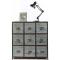Como' in legno stile industriale  9 cassetti Willard