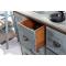 Como' in legno stile industriale  9 cassetti Willard