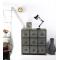 Como' in legno stile industriale  9 cassetti Willard