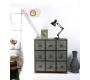 Como' in legno stile industriale  9 cassetti Willard