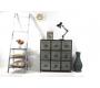 Como' in legno stile industriale  9 cassetti Willard