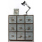 Como' in legno stile industriale  9 cassetti Willard