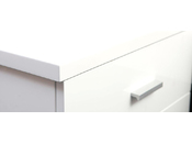 Comodino design laccato bianco  NOHA