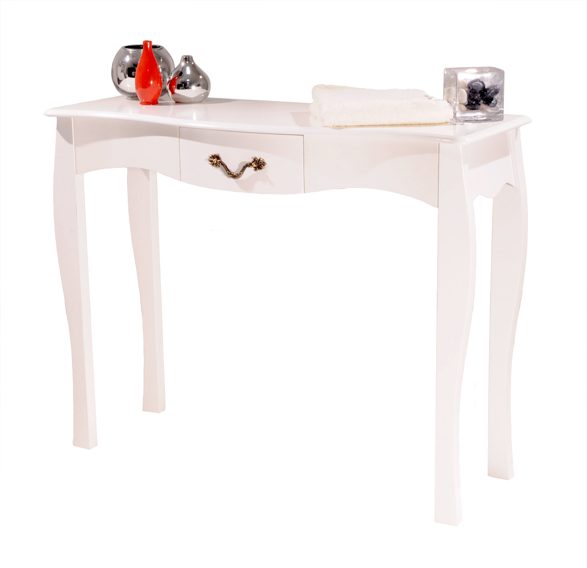 Console 1 cassetto  LUISA � colore bianco