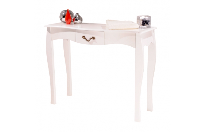 Console 1 cassetto  LUISA � colore bianco
