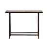 Console alta stile industriale in legno e metallo ATELIER