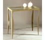 Console / buffet BAROCA in accciao laccato e vetro temperato  trasparente 