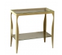 Console / buffet BAROCA in accciao laccato e vetro temperato  trasparente 