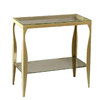 Console / buffet BAROCA in accciao laccato e vetro temperato  trasparente  image pub1