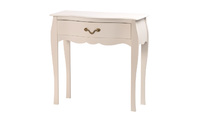 Console / com&oacute; 1 Cassetto  LUISA � colore bianco