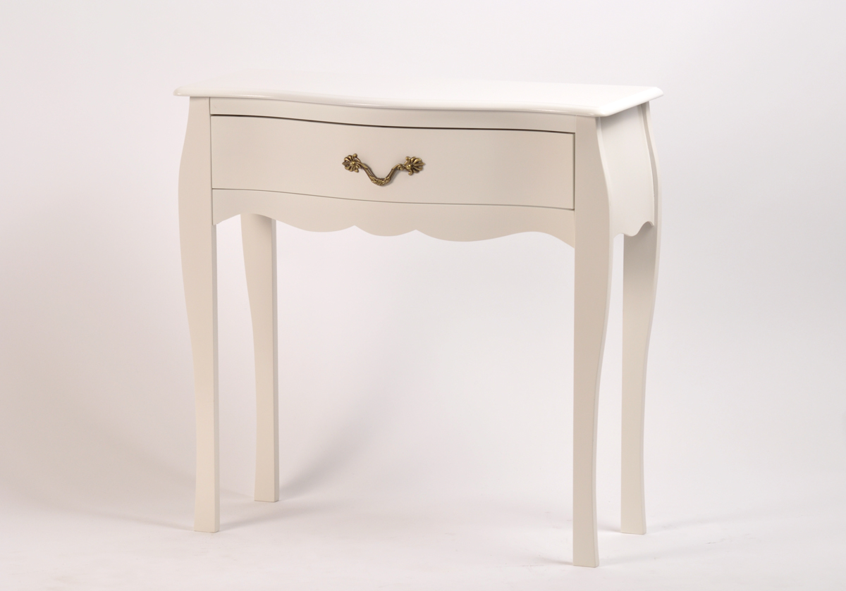 Console / com&oacute; 1 Cassetto  LUISA � colore bianco