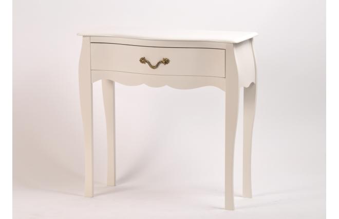 Console / com&oacute; 1 Cassetto  LUISA � colore bianco