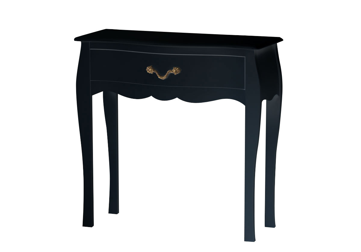 Console / com&oacute; 1 Cassetto  LUISA � colore nero