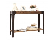 Console di stile industriale in legno e metallo  MADISON
