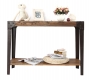 Console di stile industriale in legno e metallo  MADISON