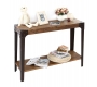 Console di stile industriale in legno e metallo  MADISON