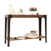 Console di stile industriale in legno e metallo  MADISON
