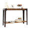 Console di stile industriale in legno e metallo  MADISON